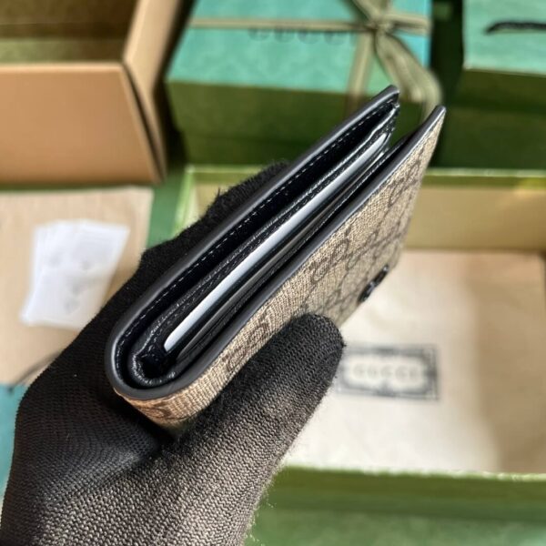 Gucci Supreme Canvas Wallet - Image 4