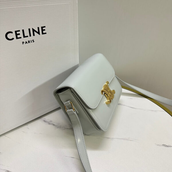Celine Teen Leather Triomphe Bag - Image 3