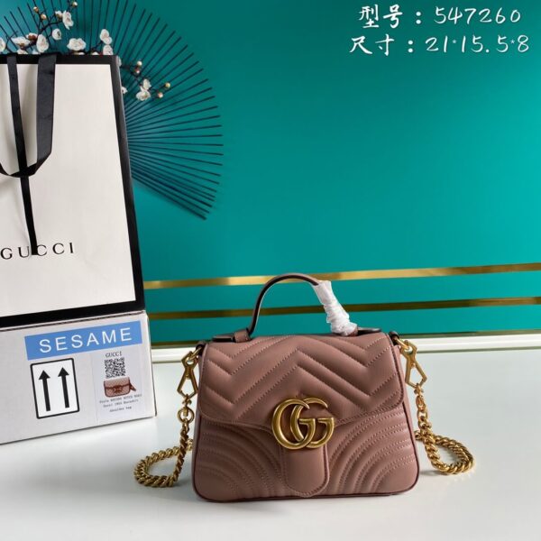 Gucci Marmont Mini Top Handle Bag