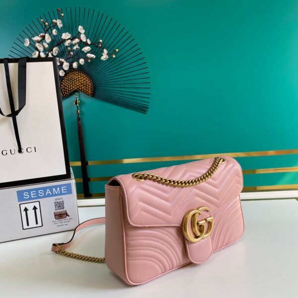 Gucci Marmont Matelasse Flap Bag