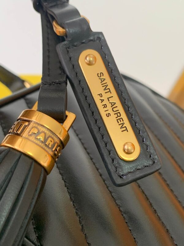 Saint Laurent Lou Black Bag - Image 7