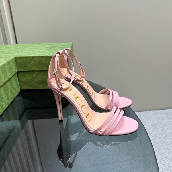 Gucci Women Metallic Heel - Image 7