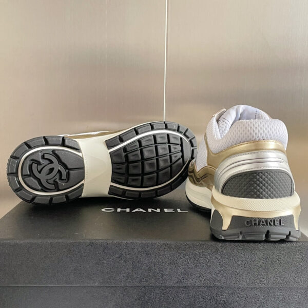 Women's Chanel CC Sneakers - Image 4
