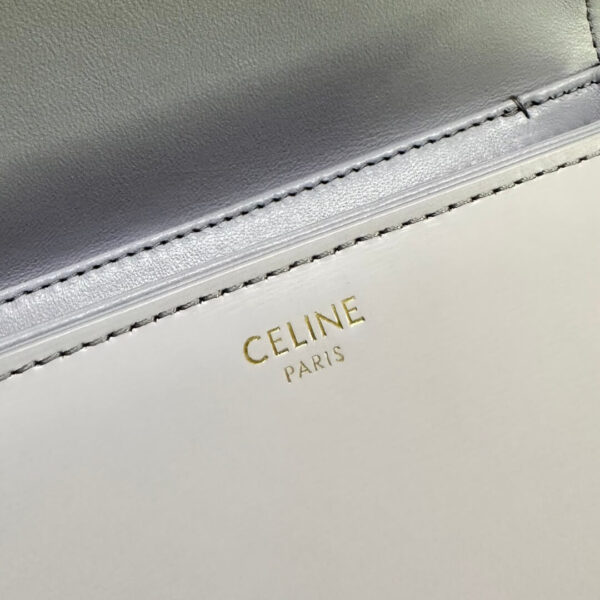 Celine Teen Leather Triomphe Bag - Image 6