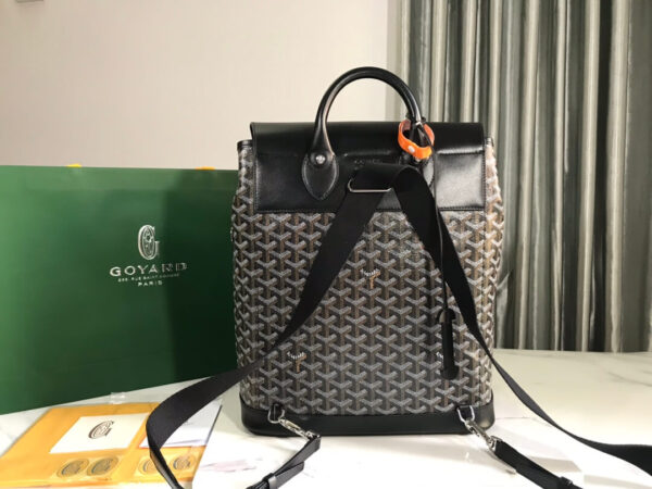 Goyard Alpin Black Backpack - Image 8