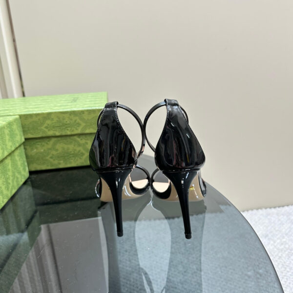 Gucci Women Metallic Heel - Image 7