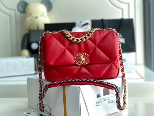 Chanel 19 Bag Red