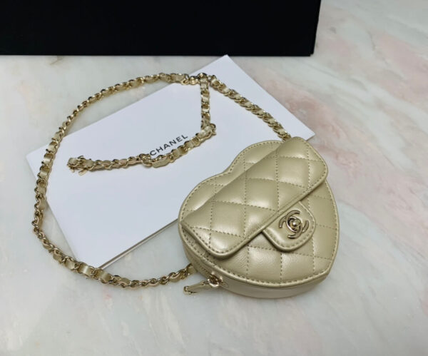 Chanel CC Love Heart Mini Bag