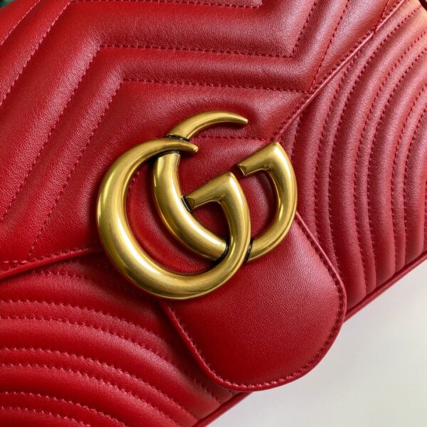 Gucci Marmont Matelasse Flap Bag - Image 7