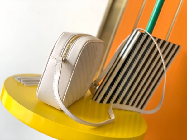Saint Laurent Lou White Bag - Image 6