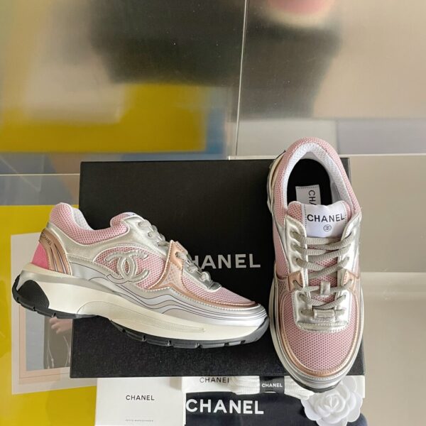 Women's Chanel CC Sneakers - Image 7