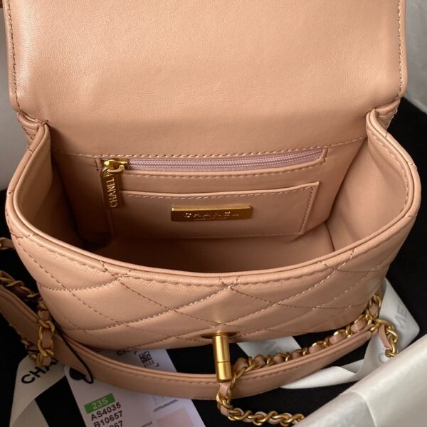 Chanel Matelasse 2 Way Top Handle Chain Shoulder Tote Bag - Image 8