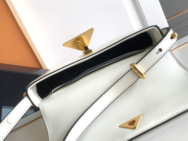Prada Embleme Saffiano Shoulder Bag - Image 7