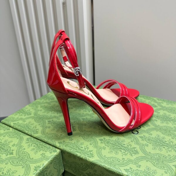 Gucci Women Metallic Heel - Image 7