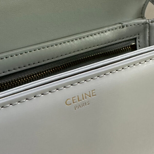 Celine Teen Leather Triomphe Bag - Image 6