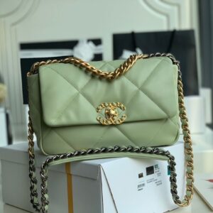 Chanel 19 Bag Green