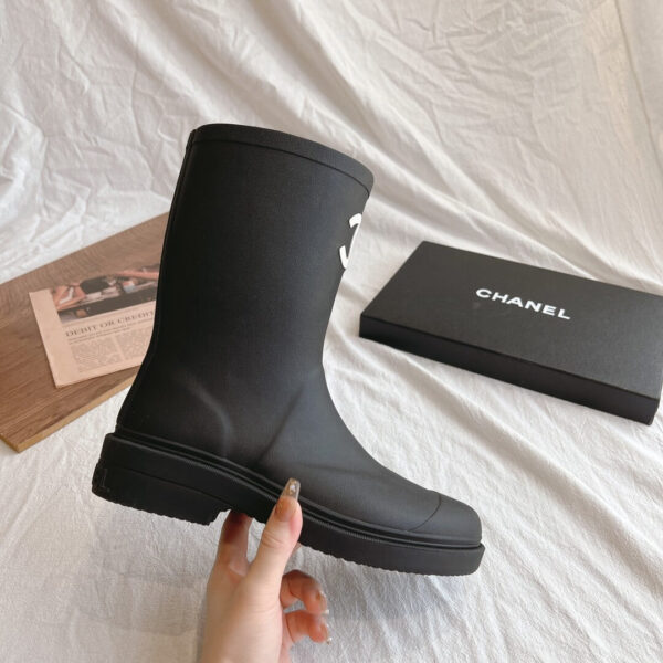 Chanel Rain Boots - Image 6
