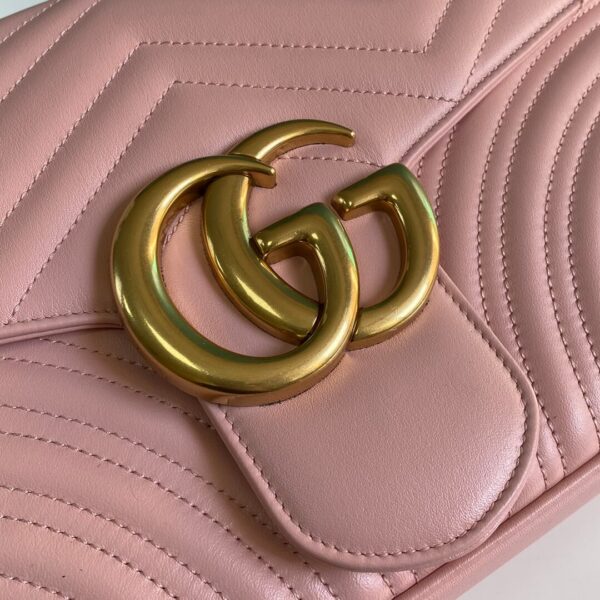 Gucci Marmont Matelasse Flap Bag - Image 8