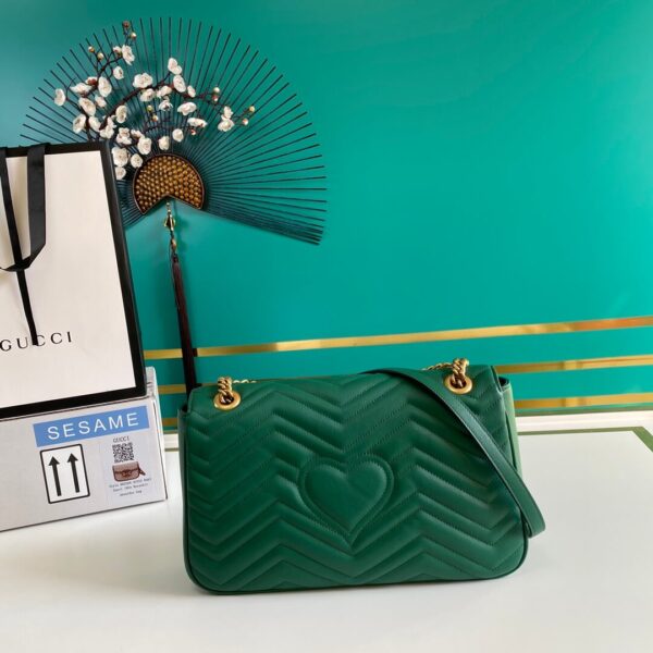 Gucci Marmont Matelasse Flap Bag - Image 9