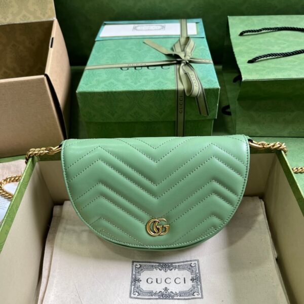 Gucci Mini GG Marmont Shoulder Bag - Image 7