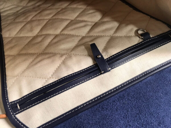 Goyard Alpin Blue Backpack - Image 7