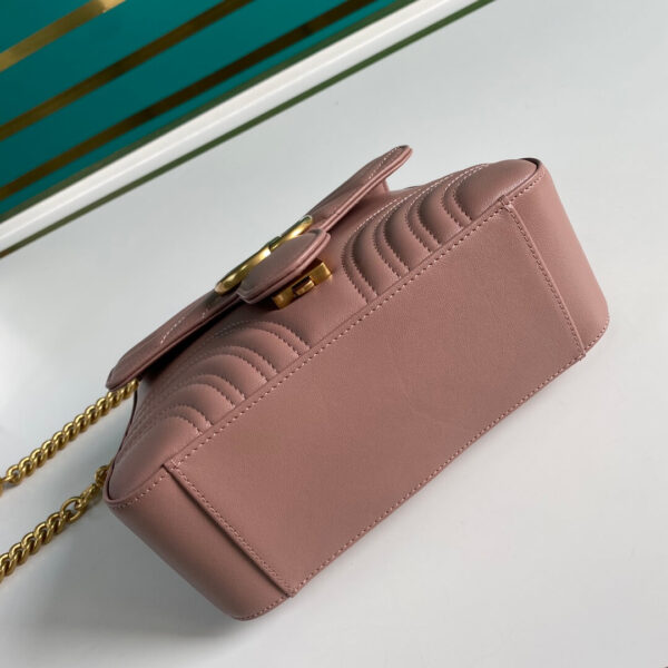 Gucci Marmont Mini Top Handle Bag - Image 8