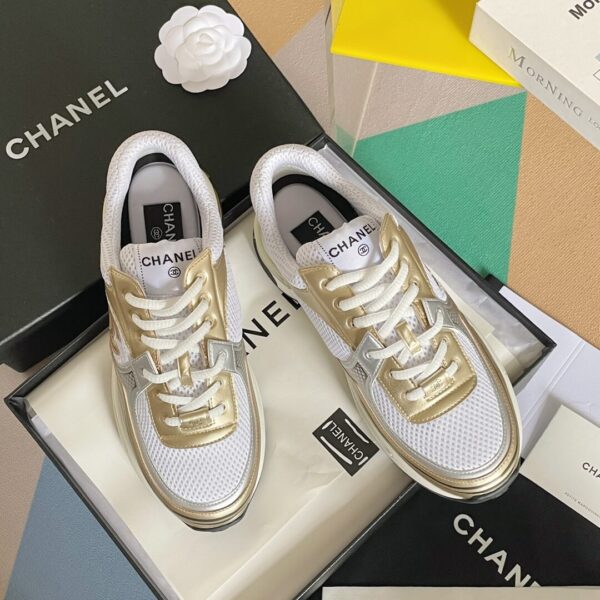 Women's Chanel CC Sneakers - Image 6