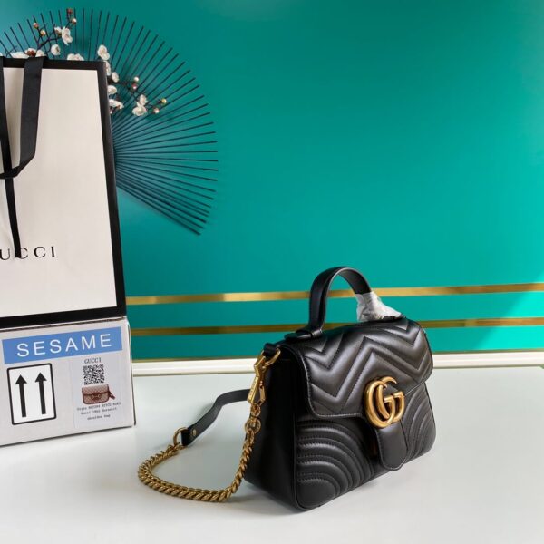 Gucci Marmont Mini Top Handle Bag