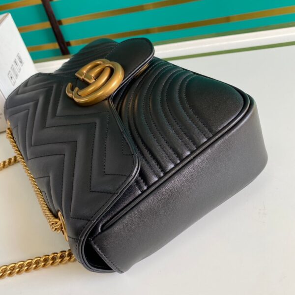 Gucci Marmont Matelasse Flap Bag - Image 9