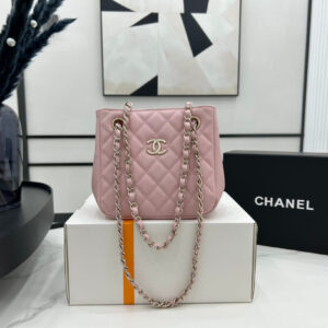 Chanel Classic Tote Bag Pink