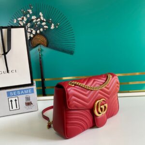 Gucci Marmont Matelasse Flap Bag