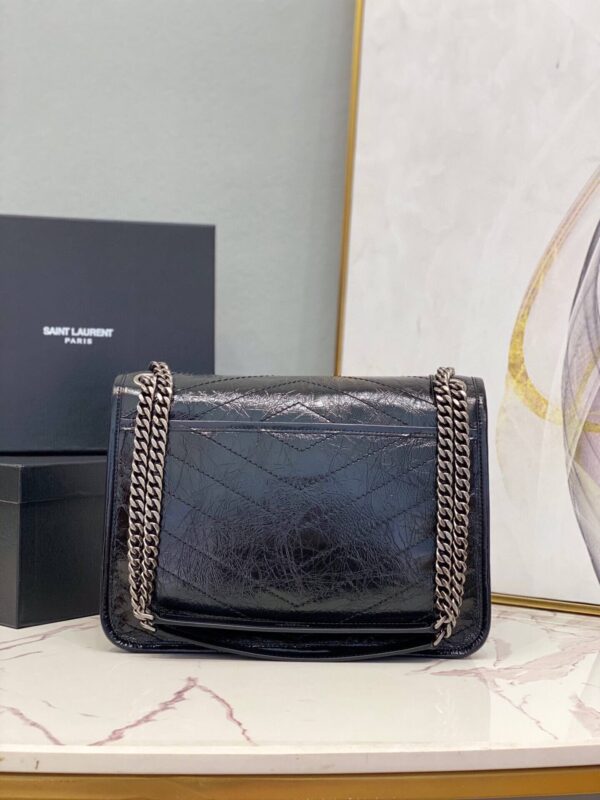 Women's YSL Niki Medium Leather Shoulder Bag - Image 9