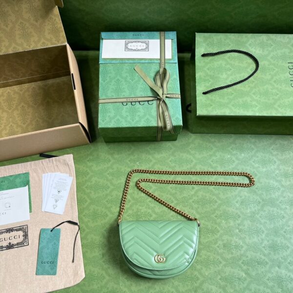 Gucci Mini GG Marmont Shoulder Bag