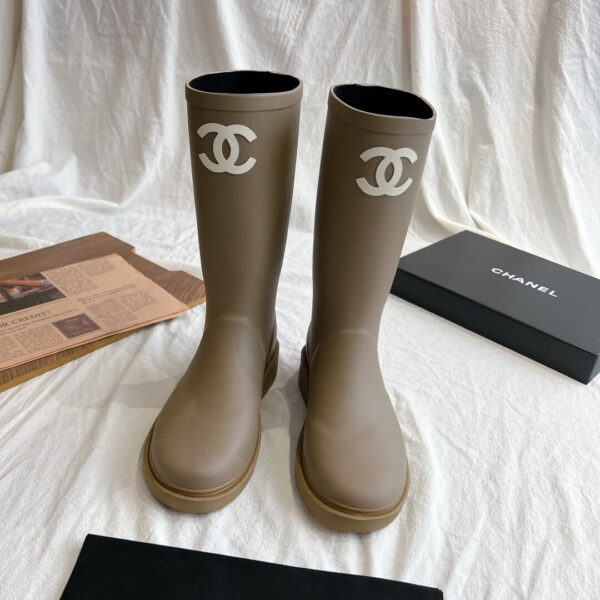 Chanel Rain Boots