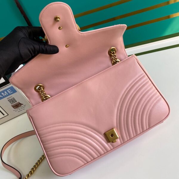 Gucci Marmont Matelasse Flap Bag - Image 9