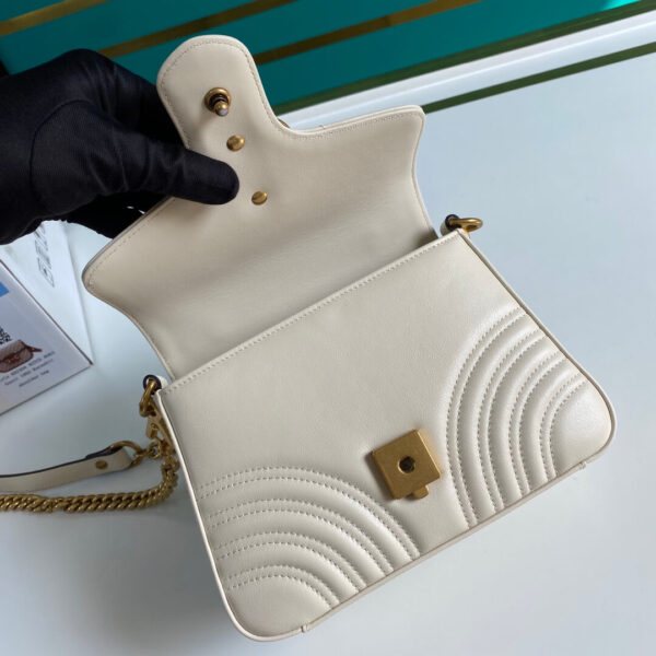 Gucci Marmont Mini Top Handle Bag - Image 9