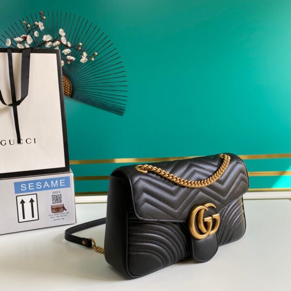Gucci Marmont Matelasse Flap Bag