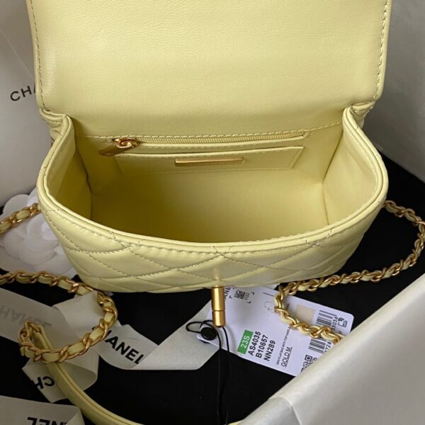 Chanel Matelasse 2 Way Top Handle Chain Shoulder Tote Bag - Image 4