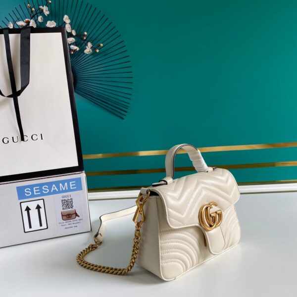 Gucci Marmont Mini Top Handle Bag