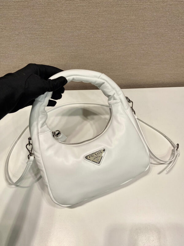 Prada Small Padded White Bag - Image 9