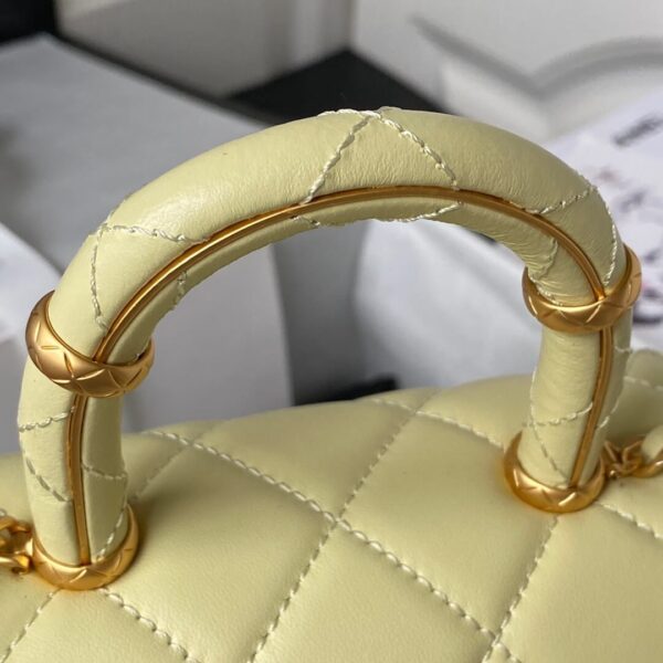 Chanel Matelasse 2 Way Top Handle Chain Shoulder Tote Bag - Image 6