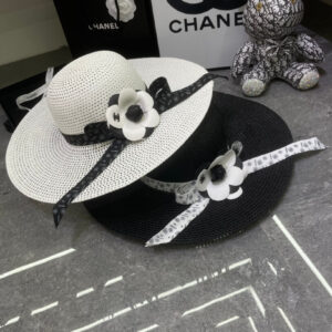 Chanel Designer Flower Bucket Hat