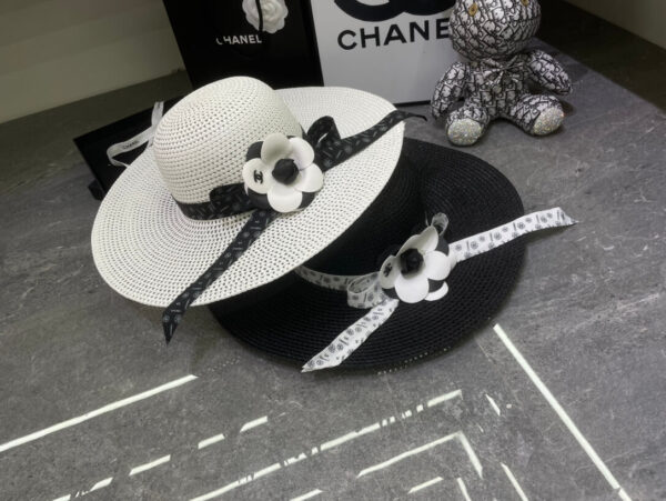 Chanel Designer Flower Bucket Hat