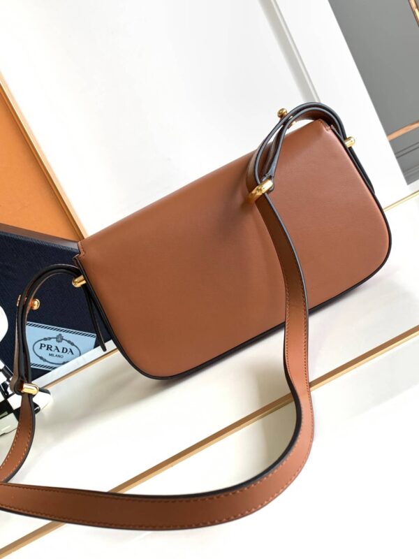 Prada Embleme Saffiano Shoulder Bag - Image 9