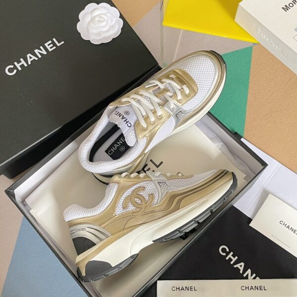 Women's Chanel CC Sneakers - Image 9
