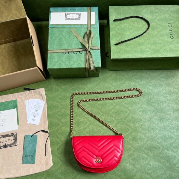 Gucci Mini GG Marmont Shoulder Bag