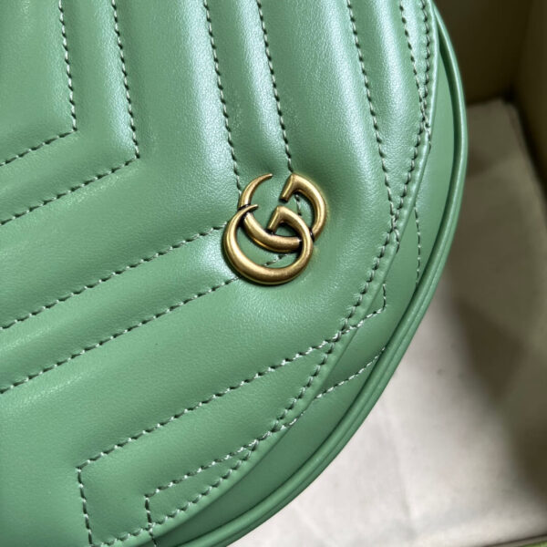 Gucci Mini GG Marmont Shoulder Bag - Image 9