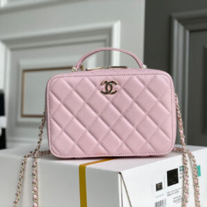 Chanel Caviar Chanel Top Handle Vanity Case