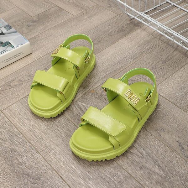Dior Women Green Sandals - Image 5