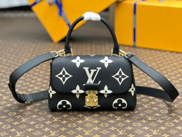 LOUIS VUITTON Madeleine BB Bicolore Empreinte